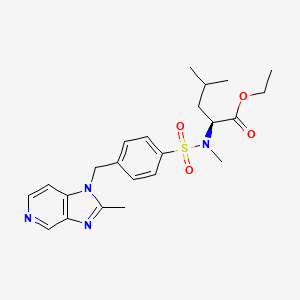 molecular formula C23H30N4O4S B1675196 Lexipafant CAS No. 139133-26-9