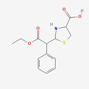 molecular formula NaHO3S<br>NaHSO3<br>C14H17NO4S B1675200 Leucoson CAS No. 1950-36-3