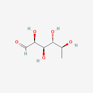 molecular formula C6H12O5 B1675206 L-(-)-Fucose CAS No. 2438-80-4