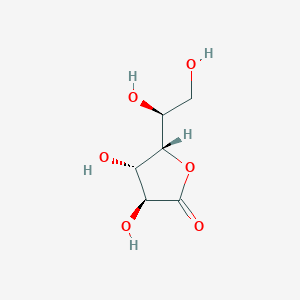 molecular formula C6H10O6 B1675227 L-葡萄糖酸-γ-内酯 CAS No. 74464-44-1