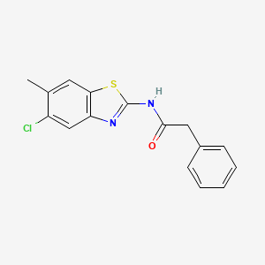 molecular formula C16H13ClN2OS B1675232 LH846 CAS No. 639052-78-1