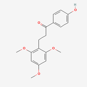 molecular formula C18H20O5 B1675249 Loureirin B CAS No. 119425-90-0