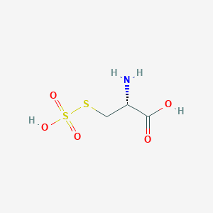 molecular formula C3H7NO5S2 B167525 S-Sulfocysteine CAS No. 1637-71-4