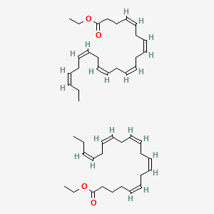 molecular formula C46H70O4 B1675252 Lovaza CAS No. 861006-80-6
