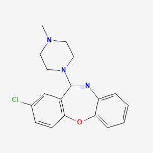 molecular formula C18H18ClN3O B1675254 Loxapine CAS No. 1977-10-2