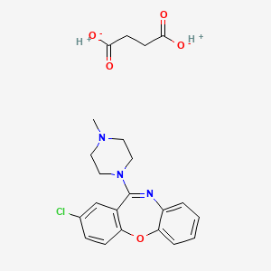 B1675255 Loxapine succinate CAS No. 27833-64-3