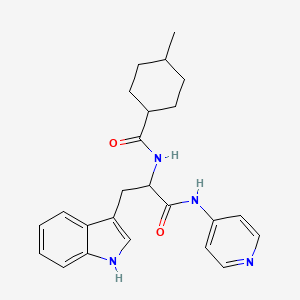 molecular formula C24H28N4O2 B1675260 LP10 CAS No. 1025400-45-6