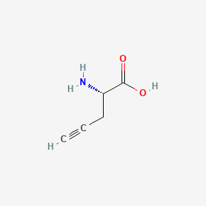 molecular formula C5H7NO2 B1675273 L-Propargylglycine CAS No. 23235-01-0