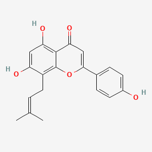 molecular formula C20H18O5 B1675296 Licoflavone C CAS No. 72357-31-4