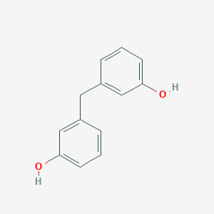 molecular formula C13H12O2 B167530 3,3/'-Methylenediphenol CAS No. 10193-50-7