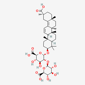 molecular formula C42H62O15 B1675304 Licoricesaponin C2 CAS No. 118525-49-8
