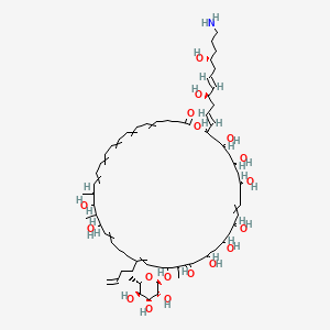 molecular formula C67H107NO18 B1675318 Lienomycin CAS No. 12710-02-0