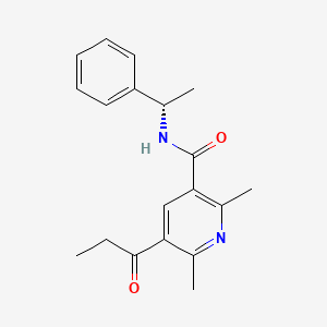 molecular formula C19H22N2O2 B1675325 LS 82-556 CAS No. 92751-45-6