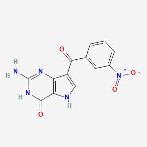 molecular formula C13H9N5O4 B1675331 LSPN451 
