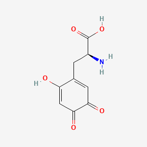 molecular formula C9H9NO5 B1675334 Topaquinone CAS No. 135791-48-9