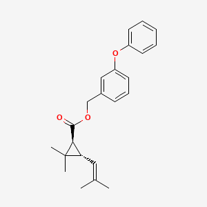 molecular formula C23H26O3 B1675335 trans-Phenothrin CAS No. 66036-31-5
