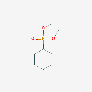 molecular formula C8H17O3P B167534 二甲基环己基膦酸酯 CAS No. 1641-61-8