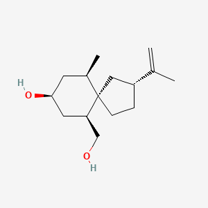 molecular formula C15H26O2 B1675348 Lubiminol CAS No. 55784-92-4