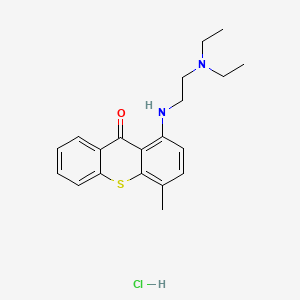 molecular formula C20H25ClN2OS B1675350 Lucanthone hydrochloride CAS No. 548-57-2