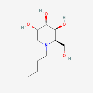 molecular formula C10H21NO4 B1675357 Lucerastat CAS No. 141206-42-0