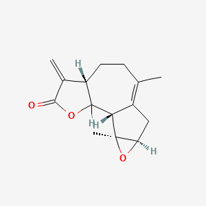 (1S,6S,12R,14S)-9,14-Dimethyl-5-methylidene-3,13-dioxatetracyclo[8.4.0.02,6.012,14]tetradec-9-en-4-one