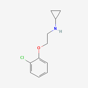 molecular formula C11H14ClNO B1675393 Lilly 51641 CAS No. 5388-85-2