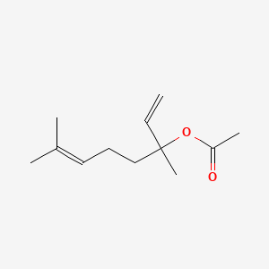 molecular formula C12H20O2<br>CH3COOC10H17<br>C12H20O2 B1675413 Linalyl acetate CAS No. 115-95-7