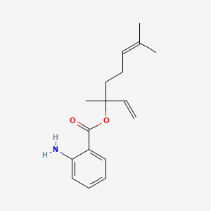 molecular formula C17H23NO2 B1675414 Linalyl anthranilate CAS No. 7149-26-0