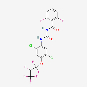 molecular formula C17H8Cl2F8N2O3 B1675419 Lufenuron CAS No. 130841-26-8
