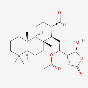 molecular formula C27H40O6 B1675424 Luffolide CAS No. 121449-94-3