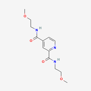molecular formula C13H19N3O4 B1675425 Lufironil CAS No. 128075-79-6