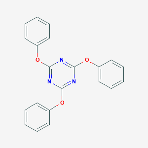 molecular formula C21H15N3O3 B167544 2,4,6-三苯氧基-1,3,5-三嗪 CAS No. 1919-48-8