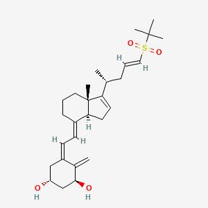 molecular formula C28H42O4S B1675441 Lunacalcipol CAS No. 250384-82-8