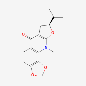 molecular formula C16H17NO4 B1675447 Lunine CAS No. 518-60-5