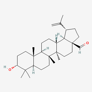 Lup-20(29)-en-28-al, 3-hydroxy-, (3alpha)-