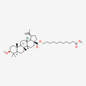 Lup-20(29)-en-28-oic acid, 3-hydroxy-, 10-carboxydecyl ester, (3beta)-