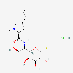 molecular formula C18H35ClN2O6S B1675471 7-Epi lincomycin hydrochloride CAS No. 859-18-7