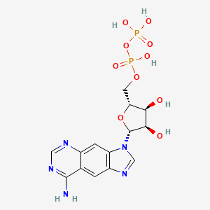 Linear-benzoadenosine diphosphate
