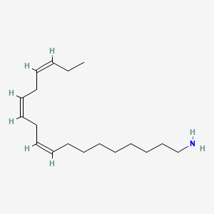molecular formula C18H33N B1675491 Linolenylamine CAS No. 77889-85-1