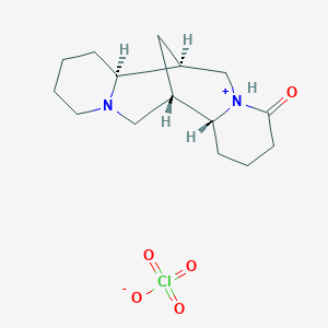 molecular formula C15H25ClN2O5 B1675495 Lupanine perchlorate CAS No. 7400-11-5