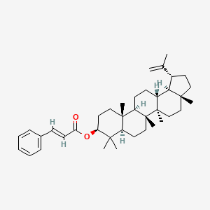 molecular formula C39H56O2 B1675502 Lupeol trans-cinnamate CAS No. 66609-69-6