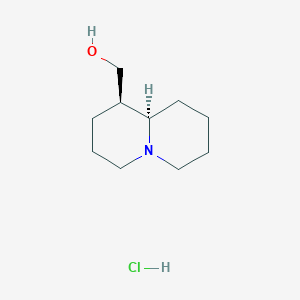 molecular formula C10H20ClNO B1675507 Lupinine hydrochloride CAS No. 6113-09-3