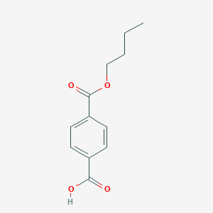 molecular formula C12H14O4 B167551 1,4-Benzenedicarboxylic acid, monobutyl ester CAS No. 1818-06-0