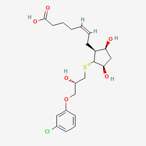 molecular formula C21H29ClO6S B1675510 Prosolvin CAS No. 73523-00-9