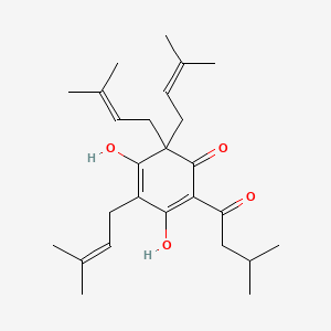 molecular formula C26H38O4 B1675512 Lupulone CAS No. 468-28-0