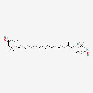 molecular formula C40H56O2 B1675518 Lutein A CAS No. 127-40-2
