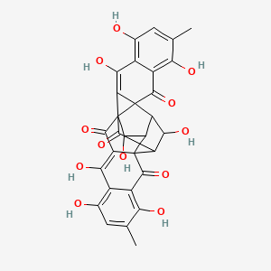 molecular formula C30H22O12 B1675522 Luteoskyrin CAS No. 21884-44-6