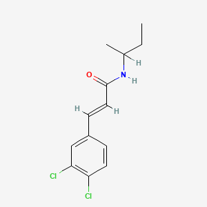 molecular formula C13H15Cl2NO B1675526 Lvguidingan CAS No. 82351-05-1