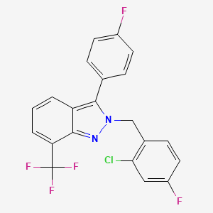 molecular formula C21H12ClF5N2 B1675533 Lxr-623 CAS No. 875787-07-8
