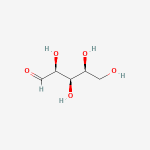 molecular formula C5H10O5 B1675534 L-xylose CAS No. 609-06-3